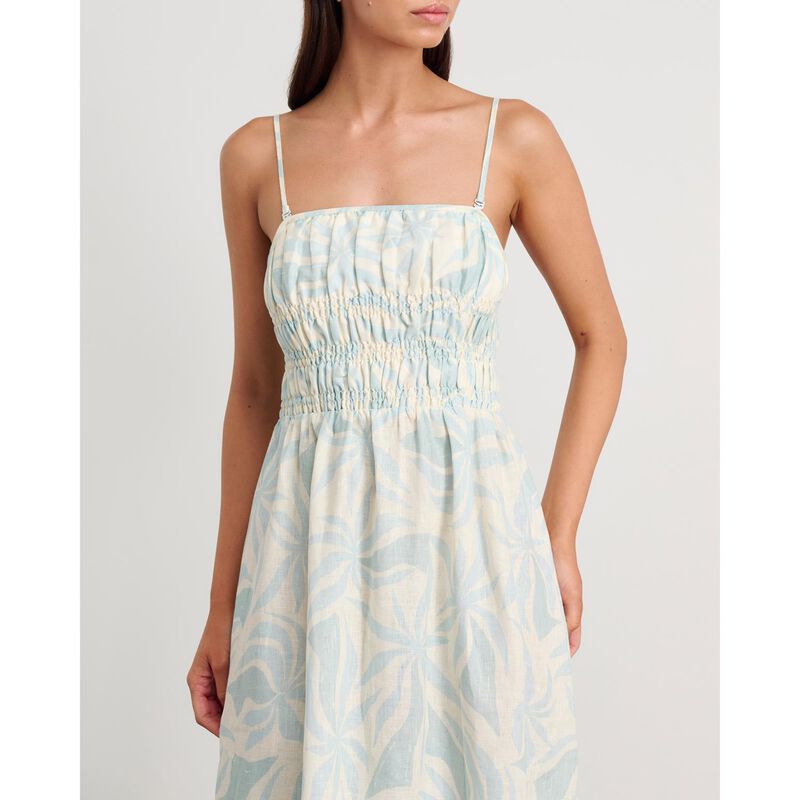 JAG Aria Linen Palma Slip Dress image number 2